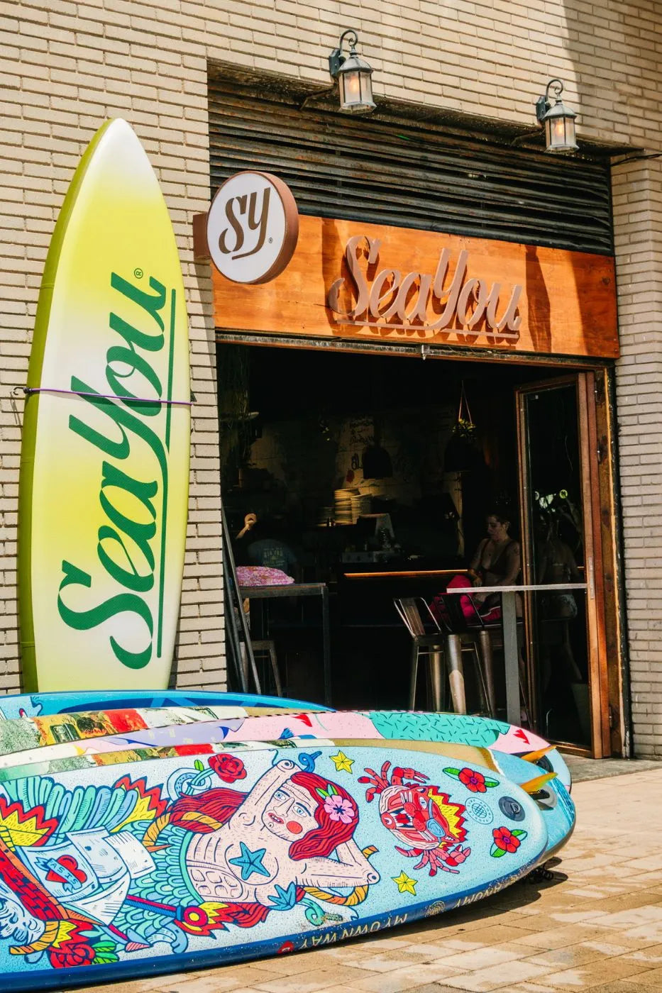 Espacios de disfrute en nuestro Brunch en Badalona. 